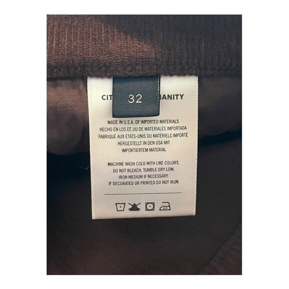 Citizens of Humanity jeans Isola corduroy flared brown size 32 - Picture 7 of 9